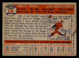 1957 Topps Baseball #018 Don Drysdale Dodgers GD-VG 540065