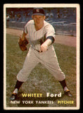 1957 Topps Baseball #025 Whitey Ford Yankees VG 540066