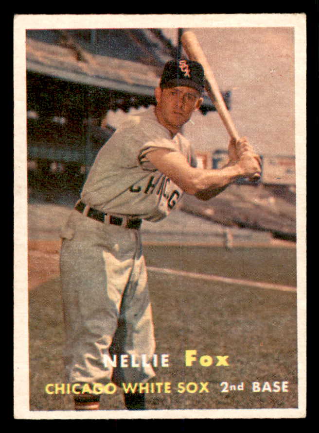 1957 Topps Baseball #038 Nellie Fox White Sox EX-MT 540068