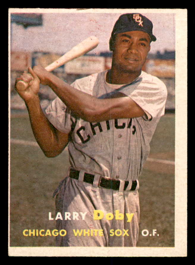 1957 Topps Baseball #085 Larry Doby White Sox VG-EX 540071