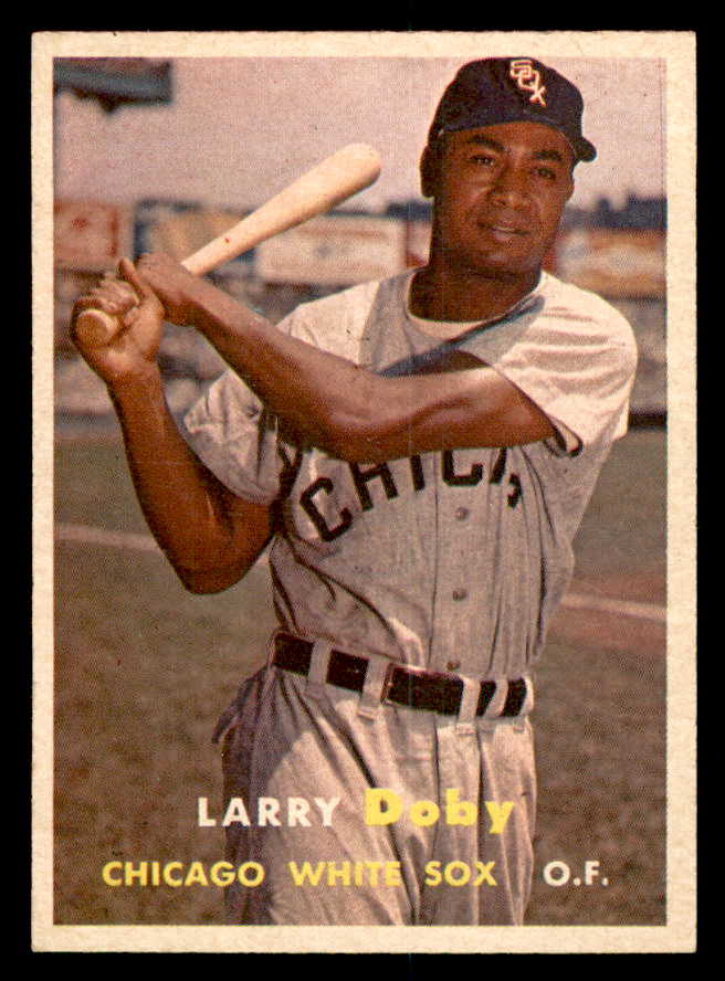 1957 Topps Baseball #085 Larry Doby White Sox EX-MT 540072