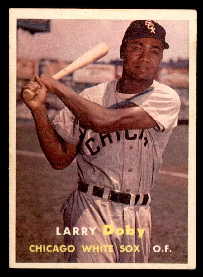 1957 Topps Baseball #085 Larry Doby White Sox EX-MT 540073