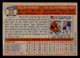 1957 Topps Baseball #024 Bill Mazeroski Pirates VG 540093