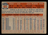 1957 Topps Baseball #090 Warren Spahn Braves VG 540102