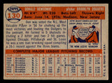 1957 Topps Baseball #130 Don Newcombe Dodgers EX+/EX-MT 540109