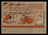 1958 Topps Baseball #307 Brooks Robinson Orioles VG 540136