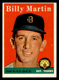 1958 Topps Baseball #271 Billy Martin Tigers EX-MT 540140