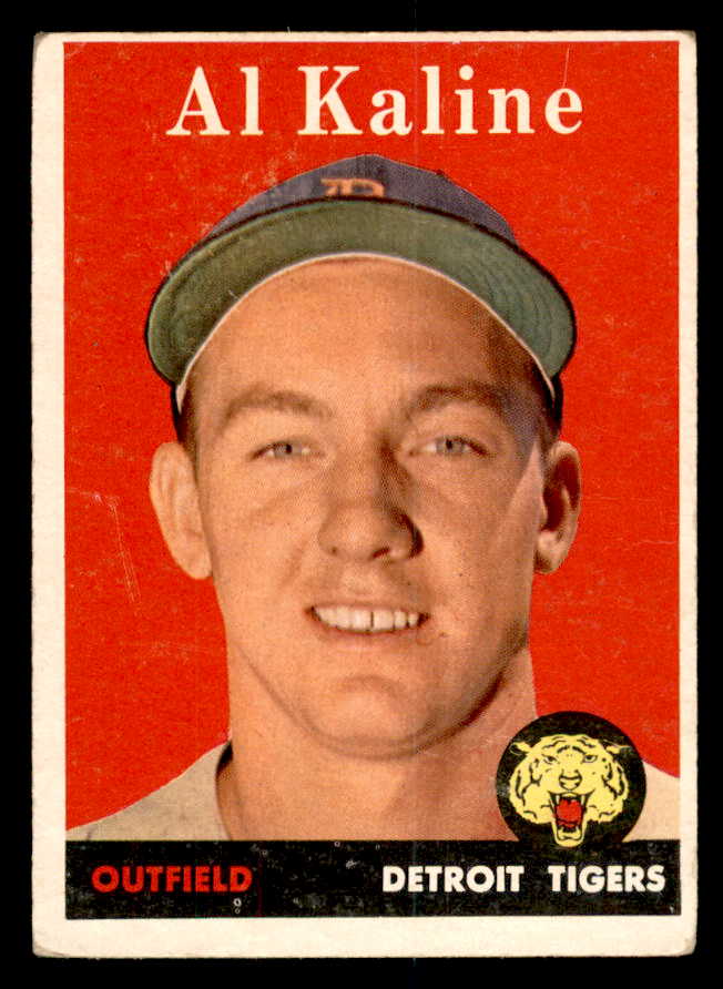 1958 Topps Baseball #070 Al Kaline Tigers FR-GD 540141