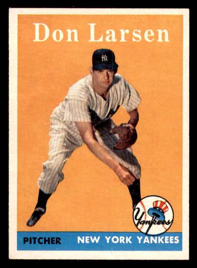 1958 Topps Baseball #161 Don Larsen Yankees NR-MT 540142