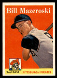 1958 Topps Baseball #238 Bill Mazeroski Pirates EX-MT 540144