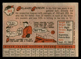 1958 Topps Baseball #343 Orlando Cepeda Giants VG 540147