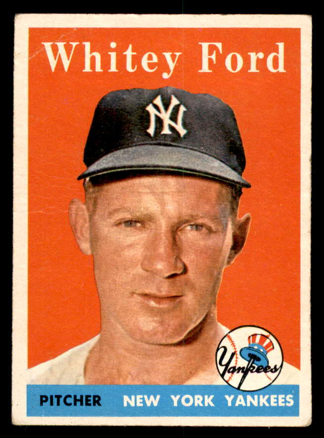 1958 Topps Baseball #320 Whitey Ford Yankees VG 540149