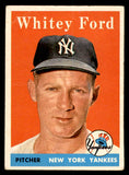 1958 Topps Baseball #320 Whitey Ford Yankees VG 540149