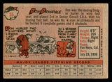 1958 Topps Baseball #025 Don Drysdale Dodgers VG 540155