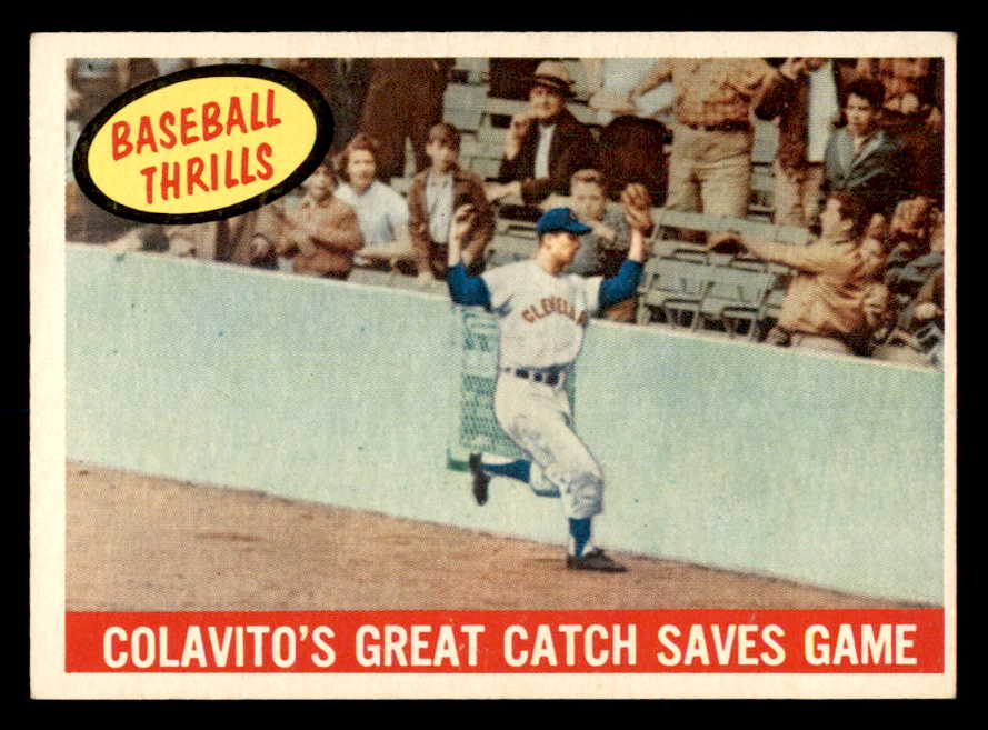 1959 Topps Baseball #462 Rocky Colavito IA Indians EX-MT 540159