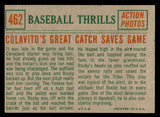 1959 Topps Baseball #462 Rocky Colavito IA Indians EX-MT 540159