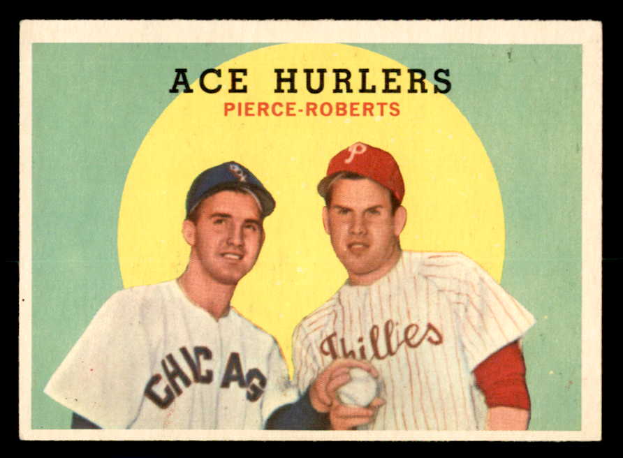 1959 Topps Baseball #156 Robin Roberts Billy Pierce EX-MT 540162
