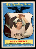 1959 Topps Baseball #572 Billy Pierce A.S. White Sox VG-EX 540166