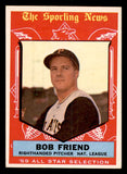 1959 Topps Baseball #569 Bob Friend A.S. Pirates VG-EX 540167