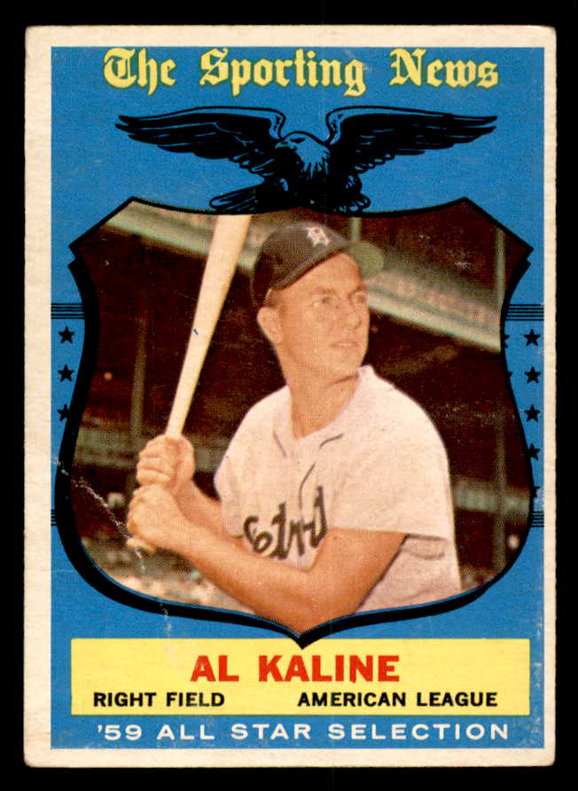 1959 Topps Baseball #562 Al Kaline A.S. Tigers VG 540170