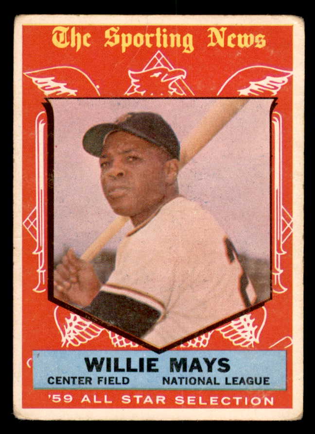 1959 Topps Baseball #563 Willie Mays A.S. Giants VG 540171