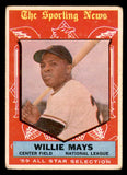 1959 Topps Baseball #563 Willie Mays A.S. Giants VG 540171