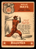 1959 Topps Baseball #563 Willie Mays A.S. Giants VG 540171