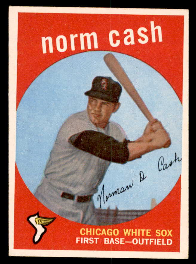 1959 Topps Baseball #509 Norm Cash White Sox EX+/EX-MT 540172