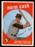 1959 Topps Baseball #509 Norm Cash White Sox EX+/EX-MT 540172