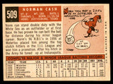 1959 Topps Baseball #509 Norm Cash White Sox EX+/EX-MT 540172