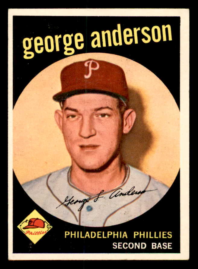 1959 Topps Baseball #338 Sparky Anderson Phillies EX-MT 540184