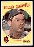 1959 Topps Baseball #420 Rocky Colavito Indians EX-MT 540187
