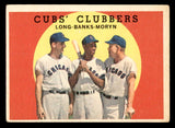 1959 Topps Baseball #147 Ernie Banks Dale Long VG 540196