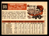 1959 Topps Baseball #515 Harmon Killebrew Senators VG 540198