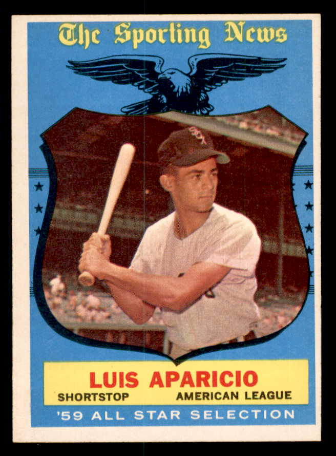 1959 Topps Baseball #560 Luis Aparicio A.S. White Sox EX-MT 540202