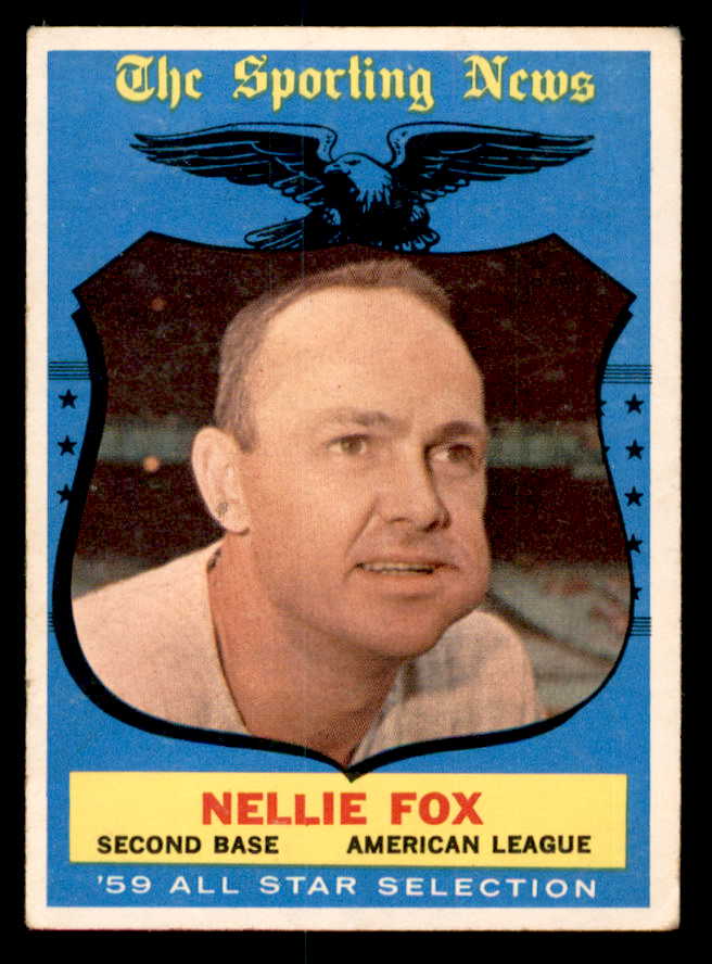1959 Topps Baseball #556 Nellie Fox A.S. White Sox VG-EX 540203