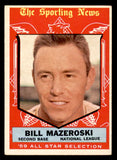 1959 Topps Baseball #555 Bill Mazeroski A.S. Pirates EX+/EX-MT 540206