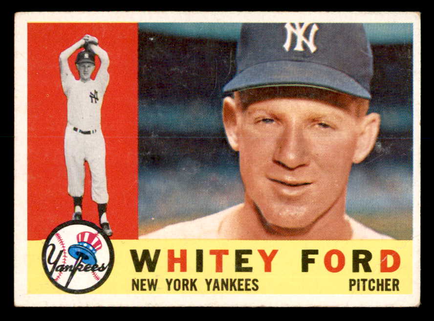 1960 Topps Baseball #035 Whitey Ford Yankees VG 540213