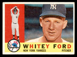 1960 Topps Baseball #035 Whitey Ford Yankees VG 540213