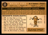 1960 Topps Baseball #035 Whitey Ford Yankees VG 540213