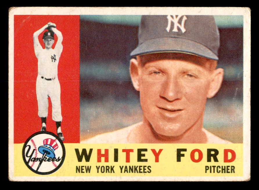 1960 Topps Baseball #035 Whitey Ford Yankees VG 540214