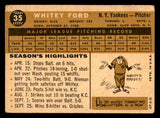 1960 Topps Baseball #035 Whitey Ford Yankees VG 540214