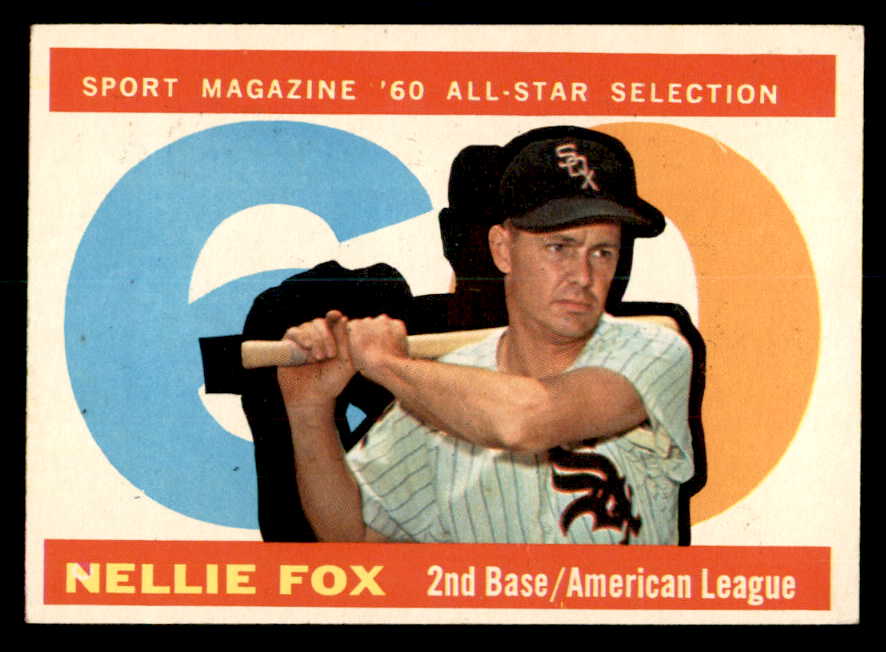 1960 Topps Baseball #555 Nellie Fox A.S. White Sox NR-MT 540215