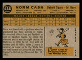 1960 Topps Baseball #488 Norm Cash Tigers VG 540220