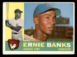 1960 Topps Baseball #010 Ernie Banks Cubs VG 540222