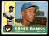 1960 Topps Baseball #010 Ernie Banks Cubs VG 540224