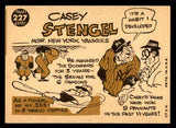 1960 Topps Baseball #227 Casey Stengel Yankees EX-MT 540228