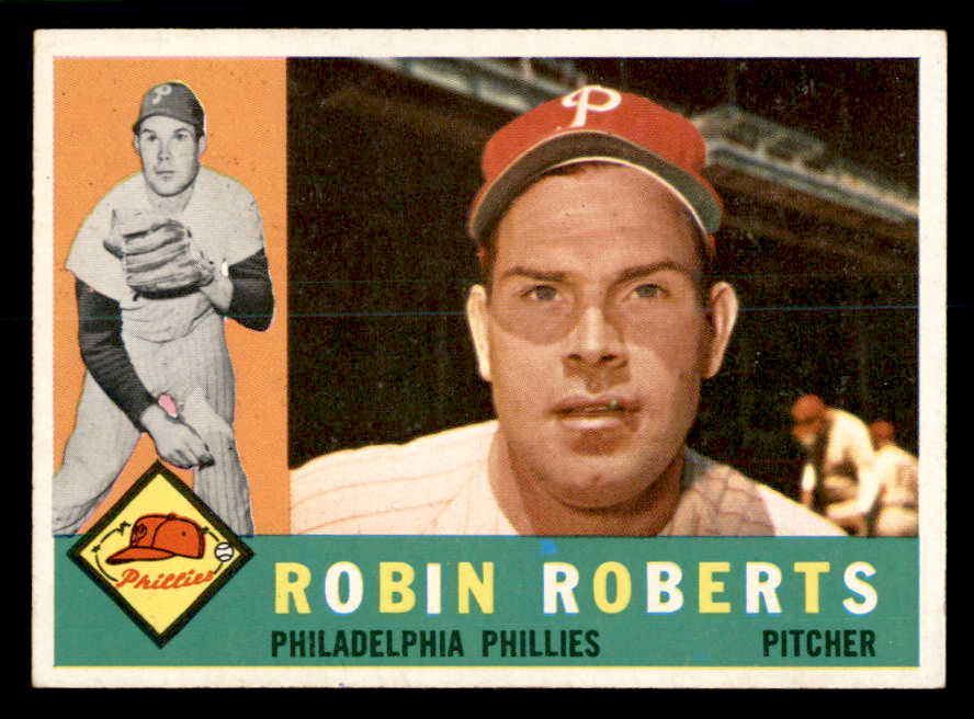 1960 Topps Baseball #264 Robin Roberts Phillies EX-MT 540229