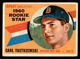 1960 Topps Baseball #148 Carl Yastrzemski Red Sox VG 540230