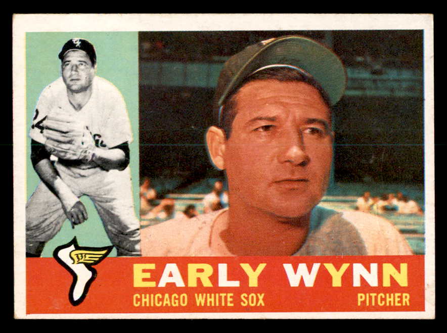 1960 Topps Baseball #001 Early Wynn White Sox EX-MT 540231